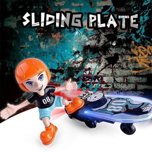 Sliding Plate Skateboard