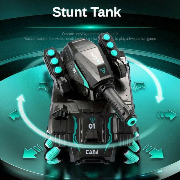 Water bomb shooter tank