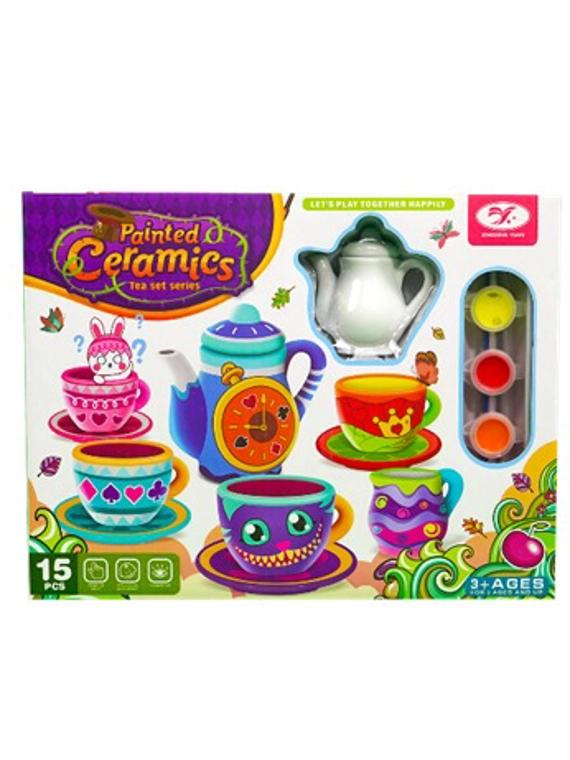 Pottery Tea Painting Kit